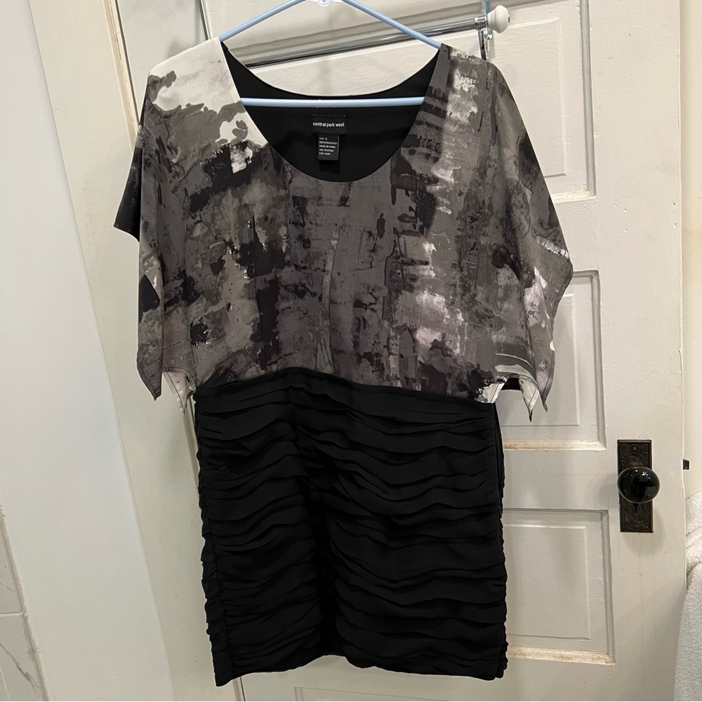 Central Park West Batwing dress. L, goth punk industrial diesel Rick Owens